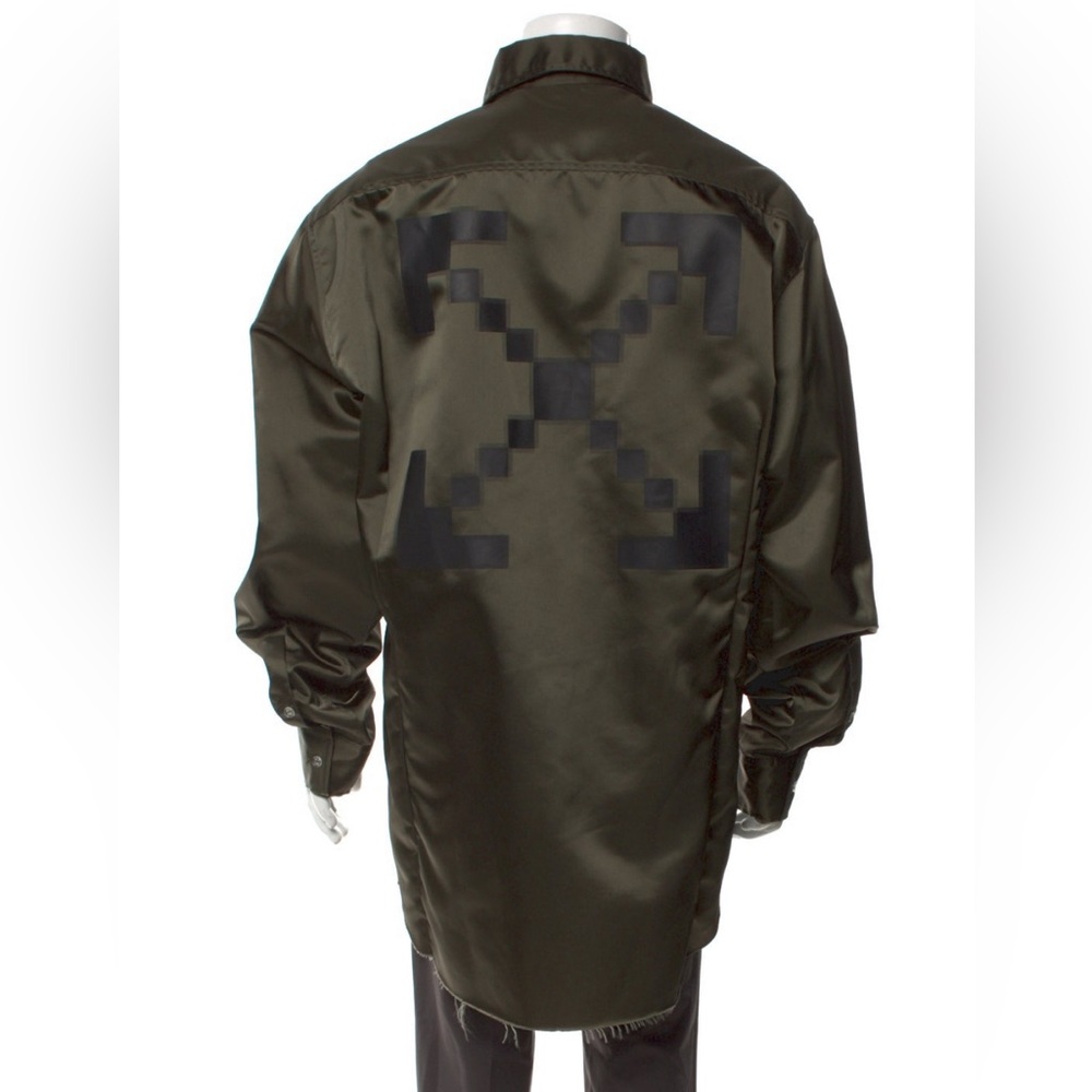 Men's F/W 2019 Off White Olive Green Jacket